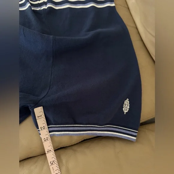 Free People Striped Navy and White Jumpsuit - Picture 15 of 16